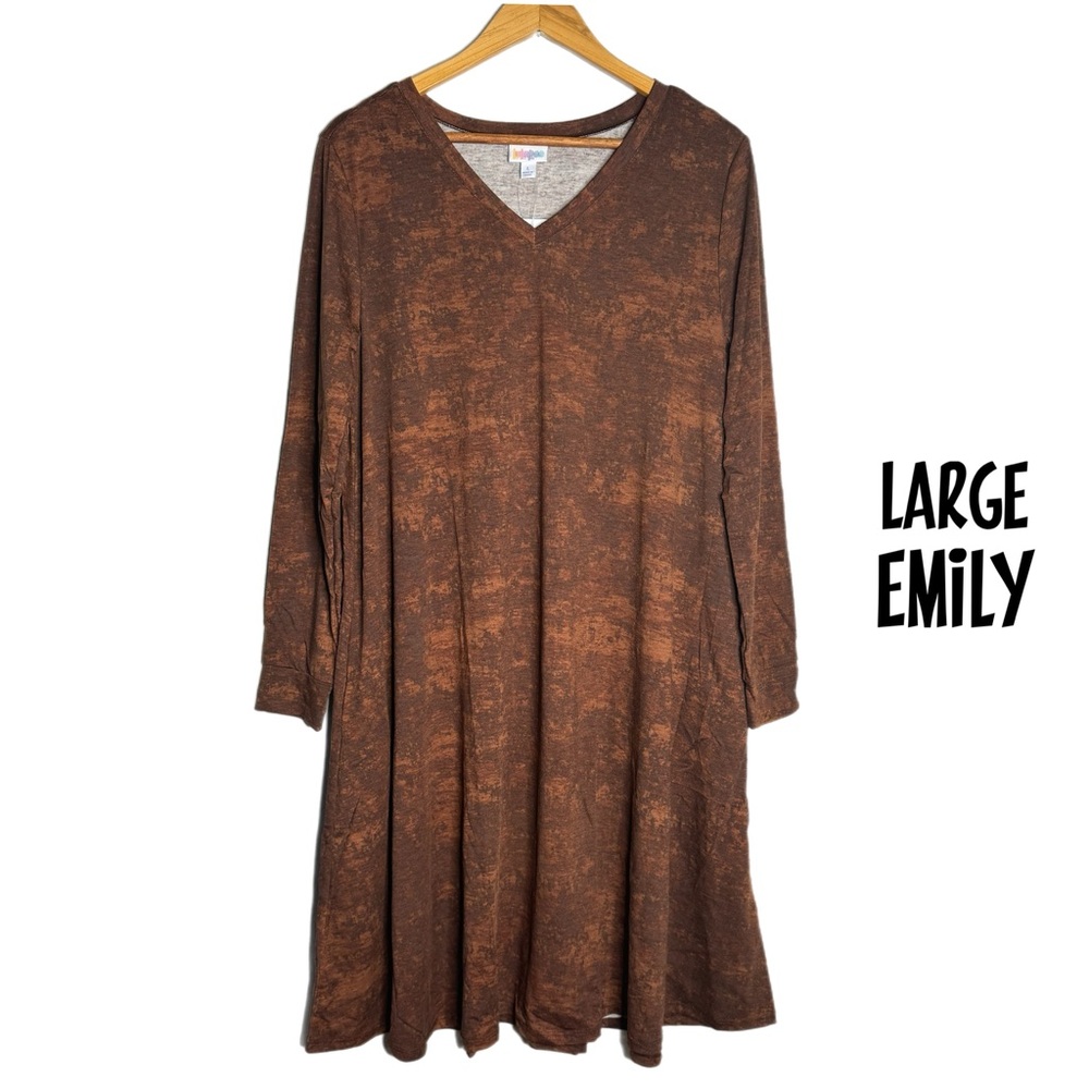 NWT L swing dress with pockets, LuLaRoe Emily